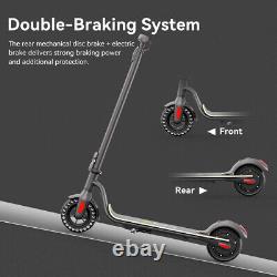 Adult Foldable Electric Scooter 250W Motor E-Scooter Long Range 8.0 Solid Tires