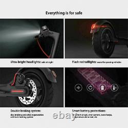 Adult Foldable Electric Scooter 30Km Long Range 600W Motor High Speed 35km/h