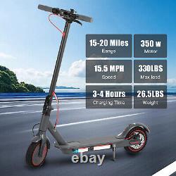 Adult Foldable Electric Scooter 350W E-Scooter Motor 35km+ Long Range 8.5 Tires