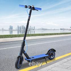 Adult Foldable Electric Scooter 35KM/H Max Speed 500W Motor 8.5 Tire 30KM Blue