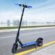 Adult Foldable Electric Scooter 35KM/H Max Speed 500W Motor 8.5 Tire 30KM Blue