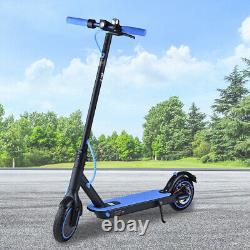 Adult Foldable Electric Scooter 35KM/H Max Speed 500W Motor 8.5 Tire 30KM Blue