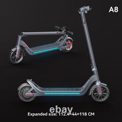 Adult Foldable Electric Scooter 630W E-Scooter 40KM Long Range 9 Solid Tires