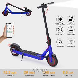 Adult Foldable Electric Scooter Safety Design 350w Motor With LED Touch Control