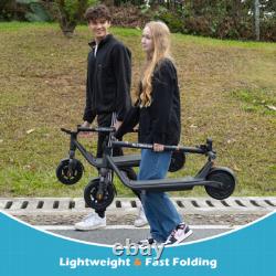 Adult Folding Electric Scooter Long Range E-scooter App &double Shock Absorption