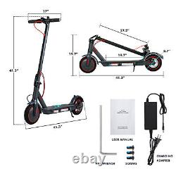 Adult Rechargeable Foldable Electric Scooter 15.5mph Max Speed 600W Motor