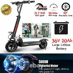 Adults 500With250W Electric Commuter Scooter/Non-Electric Commuter Kick Scooter
