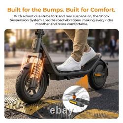 Adults Electric Scooter 28 Miles 20 MPH 12 Tires Dual Suspension for Commuting