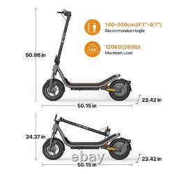 Adults Electric Scooter 28 Miles 20 MPH 12 Tires Dual Suspension for Commuting