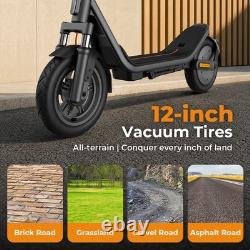 Adults Electric Scooter 28 Miles 20 MPH 12 Tires Dual Suspension for Commuting