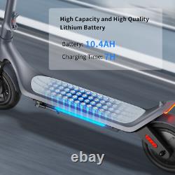 Adults Electric Scooter 31 Miles 25km/h 10 Tires 500W 10.4AH for Commuting