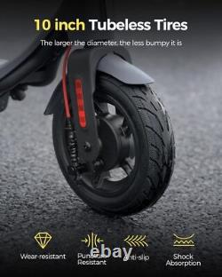 Adults Electric Scooter 31 Miles 25km/h 10 Tires 500W 10.4AH for Commuting