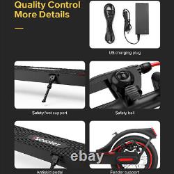 Adults Electric Scooter 350W 18MPH Max Speed Foldable Scooter with Seat/Inner Tube