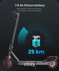 Adults Electric Scooter 350W 25KM/H Max Speed Foldable Anti-skidding Tire + Lock