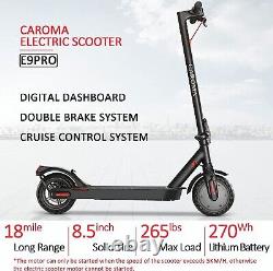Adults Electric Scooter 350W Folding Commuter Scooter Portable E-Scooter Safe