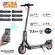Adults Electric Scooter 350W Motor 15/18mph Dual Brake App LCD Display Foldable