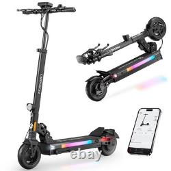 Adults Electric Scooter 800W Folding E-Scooter with APP 25MPH Max Speed 48V 10.4Ah