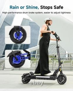 Adults Electric Scooter 800W Folding E-Scooter with APP 25MPH Max Speed 48V 10.4Ah