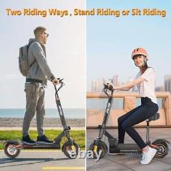 Adults Electric Scooter 800W Motor 48V Long Range Battery Commute E-Scooter