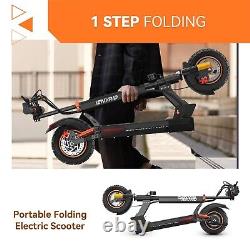Adults Electric Scooter 800W Motor 48V Long Range Battery Commute E-Scooter