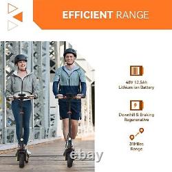 Adults Electric Scooter 800W Motor 48V Long Range Battery Commute E-Scooter