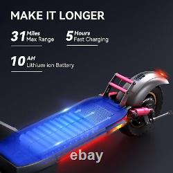 Adults Electric Scooter 800w Long Range 31 Mile Range High Speed 28mph New