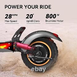 Adults Electric Scooter 800w Long Range 31 Mile Range High Speed 28mph New