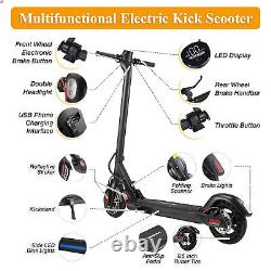 Adults Electric Scooter Foldable Motorized Kick Commuter E-Scooter 8.5 Tire APP