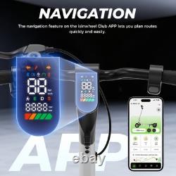 Adults Electric Scooter Folding Commuter E-Scooter with APP 600W 20MPH Max Speed