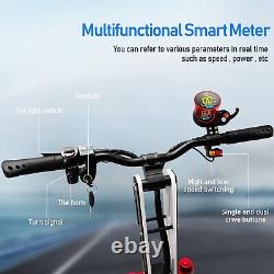 Adults Electric Scooter Folding Dual Motor 5600W 60V 38AH 12 Road Tires 50MPH