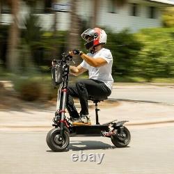 Adults Electric Scooter Folding Dual Motor 5600W 60V 38AH 12 Road Tires 50MPH