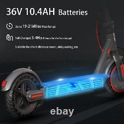 Adults Foldable Electric Scooter 350W 36V Sports E-Scooter 19mph & 21Miles Range