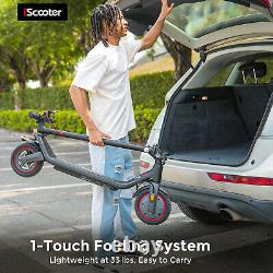 Adults Foldable Electric Scooters 30Km Long Range 350W 3 Speeds Motor E Scooter
