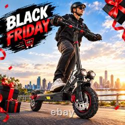Adults electric scooter with tires fast speed long range foldable light weight