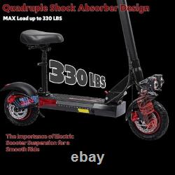 Adults electric scooter with tires fast speed long range foldable light weight