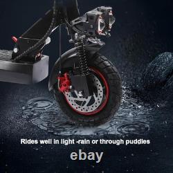 Adults electric scooter with tires fast speed long range foldable light weight