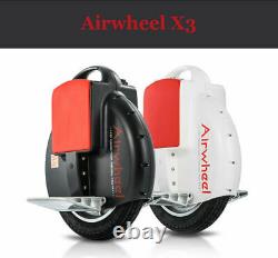 Airwheel X3 Electric Unicycle With 130Wh Battery 9.4Mph 14in Tire (White)