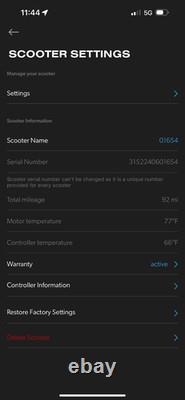 Apollo-Go 2024 Premium Dual-Motor E-Scooter with40mi/28 Speed USED LOCAL PICKUP