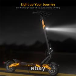 Ausom 1000W E Scooter for Adults Foldable Scooter 47 Miles Range, Dual Disc Brake