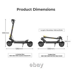 Ausom F1 Max Adult Electric Scooter, 21400W Motor, 100km Max Range, 10 inch Tires