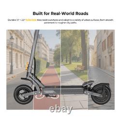 Ausom Gosoul 2 Electric Scooter, 1100W Motor, 44 Mile Long Range Folding E Scooter