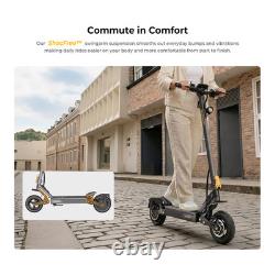 Ausom Gosoul 2 Electric Scooter, 1100W Motor, 44 Mile Long Range Folding E Scooter