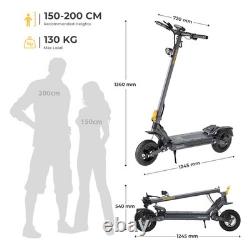 Ausom Gosoul 2 Electric Scooter, 1100W Motor, 44 Mile Long Range Folding E Scooter