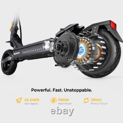 Ausom Gosoul 2 Electric Scooter, 1100W Motor, 44 Mile Long Range Folding E Scooter