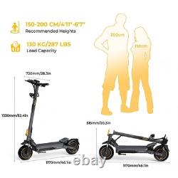 Ausom K20 Pro Foldable Electric Scooter, 21400W Dual Motor E-Scooter for Adults