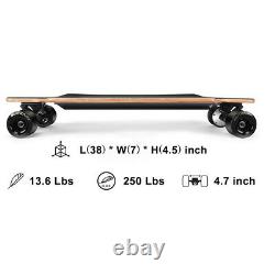 BLITZART Huracane 38 Electric Skateboard Longboard 350W Hub-Motor 3.5 Wheels