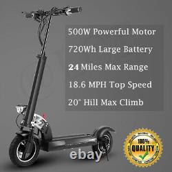 Best Folding Air tire Electric Scooter Cruise Control 18.6MPH High Speed Adults