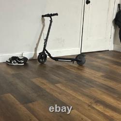 Black Folding Kick Electric Scooter for Adults with Digital Display & Throttle