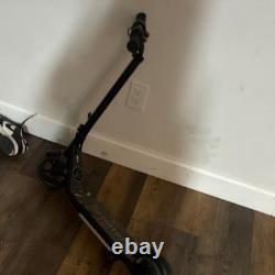 Black Folding Kick Electric Scooter for Adults with Digital Display & Throttle