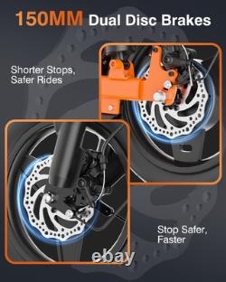 Bodywel 14'' Electric Scooter with Seat 48V 13Ah 1000W 20Mph E-Scooter Adults US